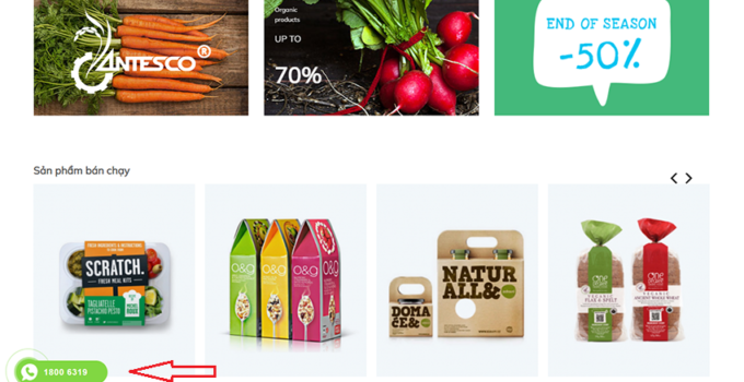 tạo nút gọi rung cho trang web Wordpress